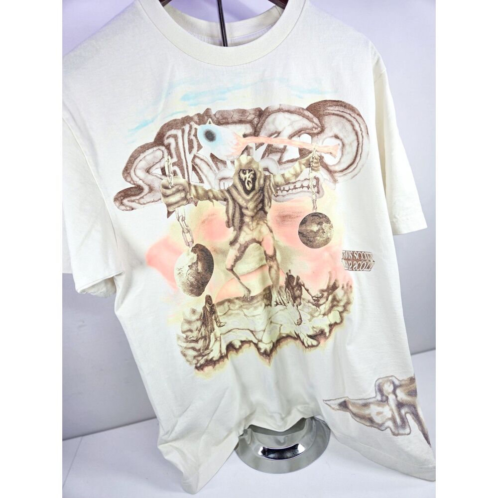 Travis Scott Utopia Skitzo Circus Maximus Tour T-Shirt 2024 Australia NZ Size L